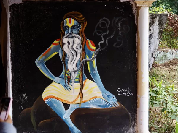Ashram et street art